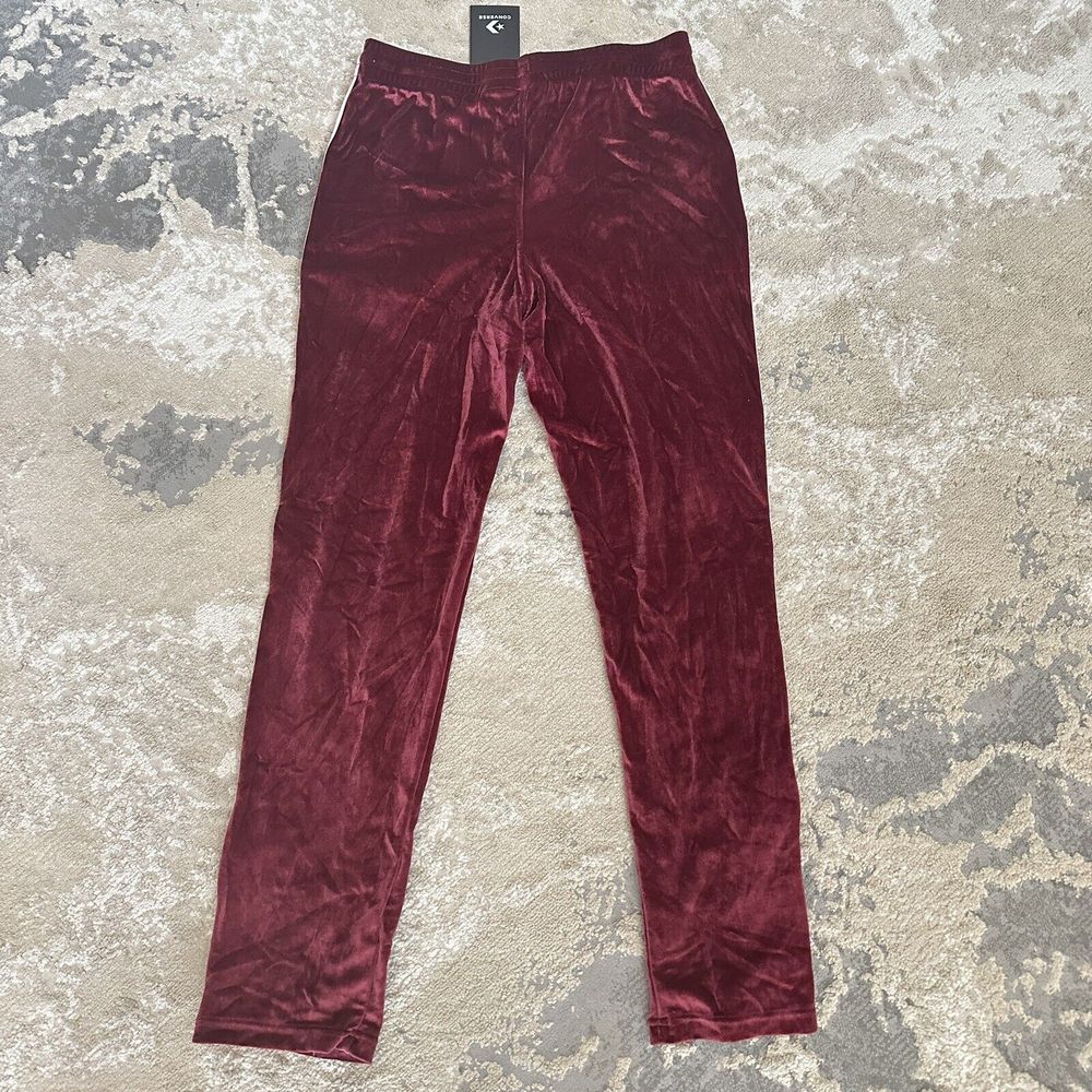 New Converse Miley Cyrus women's velvet track pants - Picture 5 of 8